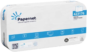 papernet toiletpap 2l 400v p8