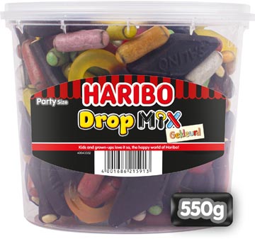 haribo snoep drop 550g