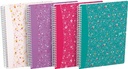 floral schrift b5 l 60v ass