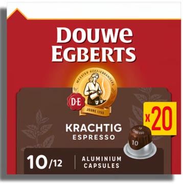 de koffiecapsules 20x espresso