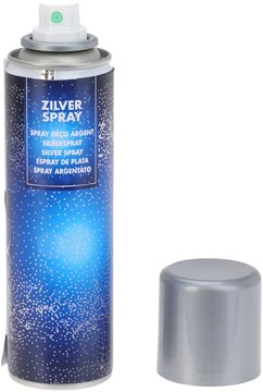 decoratiespray 150ml zilver
