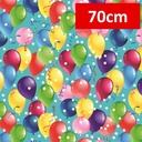 inpak 250mx70cm ballon blauw