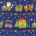 inpak 250mx50cm kerst trein