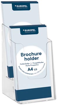 europel folderhouder 2x 1/3 a4