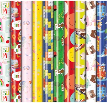 geschenkpap 70cmx2m bambini