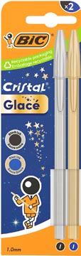 bic cristal glace gd/zi bls 2x