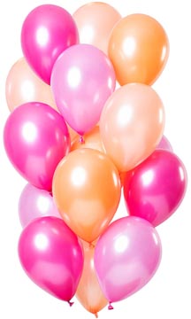 ballon 33 cm 15x p flamingo