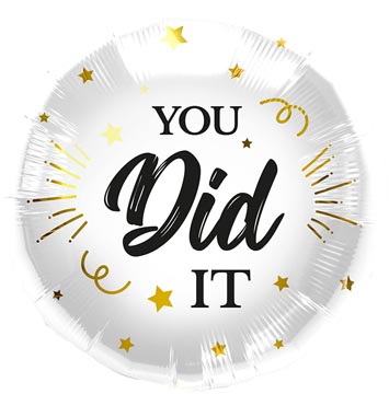 folieballon 45cm you did it