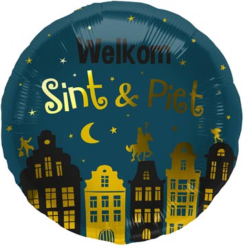 folieballon 45cm sint