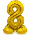 folieballon 72cm goud 8