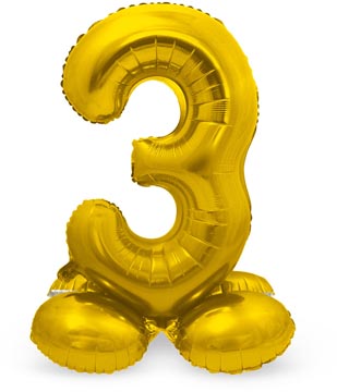folieballon 72cm goud 3