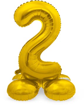 folieballon 72cm goud 2
