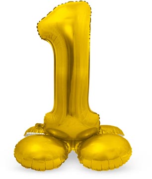 folieballon 72cm goud 1
