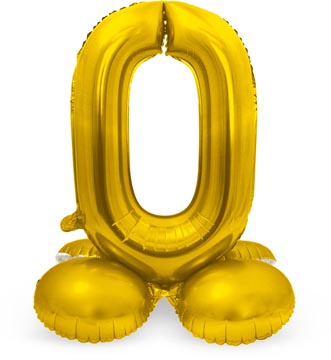 folieballon 72cm goud 0