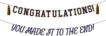 letterslinger 2x1,5m congrats