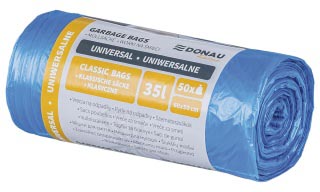 donau home afvalzak 35l bl 50x