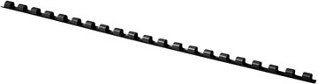 op bindrug zwart 6 mm 100x