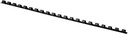 op bindrug zwart 6 mm 100x