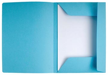 dossiermap a4 3klep blauw