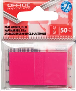 op index 25x43mm 50t roze