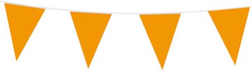 vlaggenlijn 10m oranje