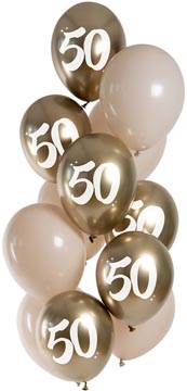 ballon 33 cm 12x luxe 50