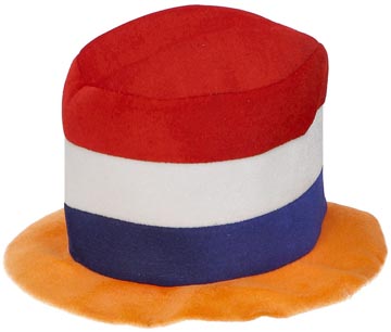 oranje hoed rond