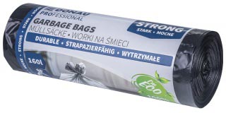 donau prof afvalzak 160l zw 10x