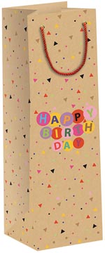 geschenkzak hbday kraft fles