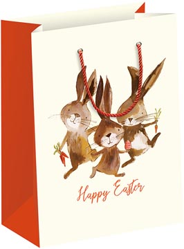 geschenkzak h easter konijn m