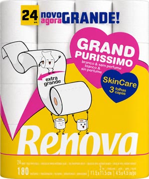 renova toiletpap 3l 180v p24