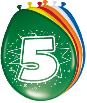 ballon 30 cm 8x ass 5