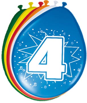 ballon 30 cm 8x ass 4