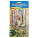 medaille 6 stuks