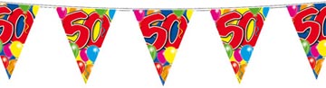 vlaggenlijn balloons 50