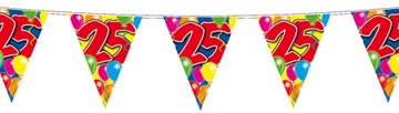 vlaggenlijn balloons 25
