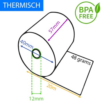 thermorol 48g 57xd40x12 20m