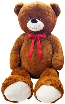 beer bruin xxl 150 cm