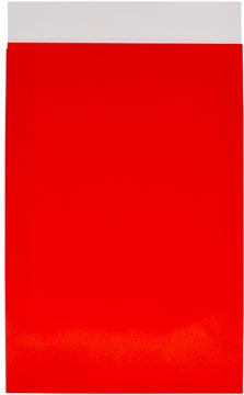 geschenkzak 10x16cm 200x rood