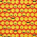inpak 150mx50cm emoticon rood
