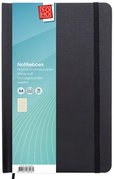 soho notitieboek a4 chamois l