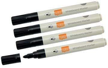 nobo wm rond 0,3mm zwart 4x