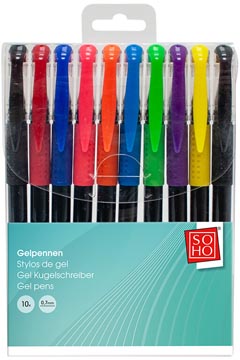 soho gelroller 0,7mm 10x ass