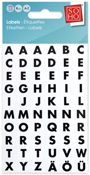 soho etik letter a-z 8mm bl2