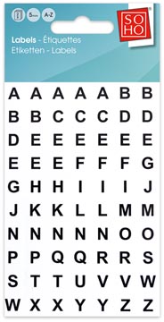 soho etik letter a-z 5mm bl2