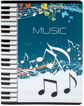 soho muziekschrift a5