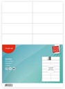 soho etiket wit 105x37mm 10v