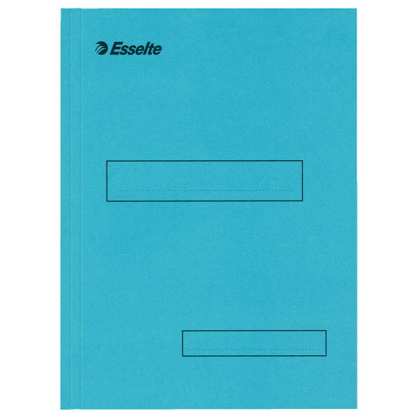 binnenmap+klep a4 (blauw)