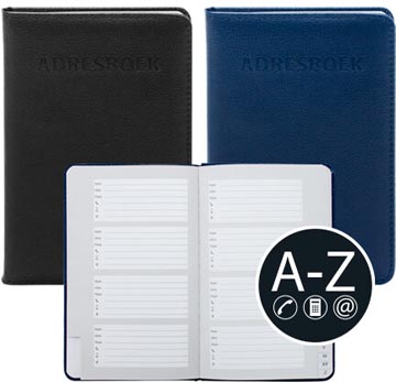 soho basic adresboek 11x17 cm
