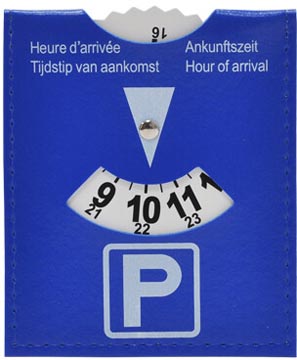 soho parkeerschijf blauw